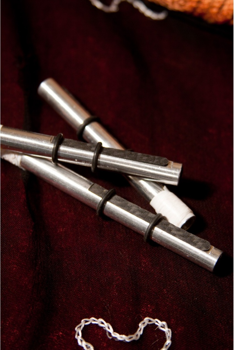 Roosebeck Full Size Aluminum Drone Reeds With Carbon Fiber 1 Bass And 2 Tenor