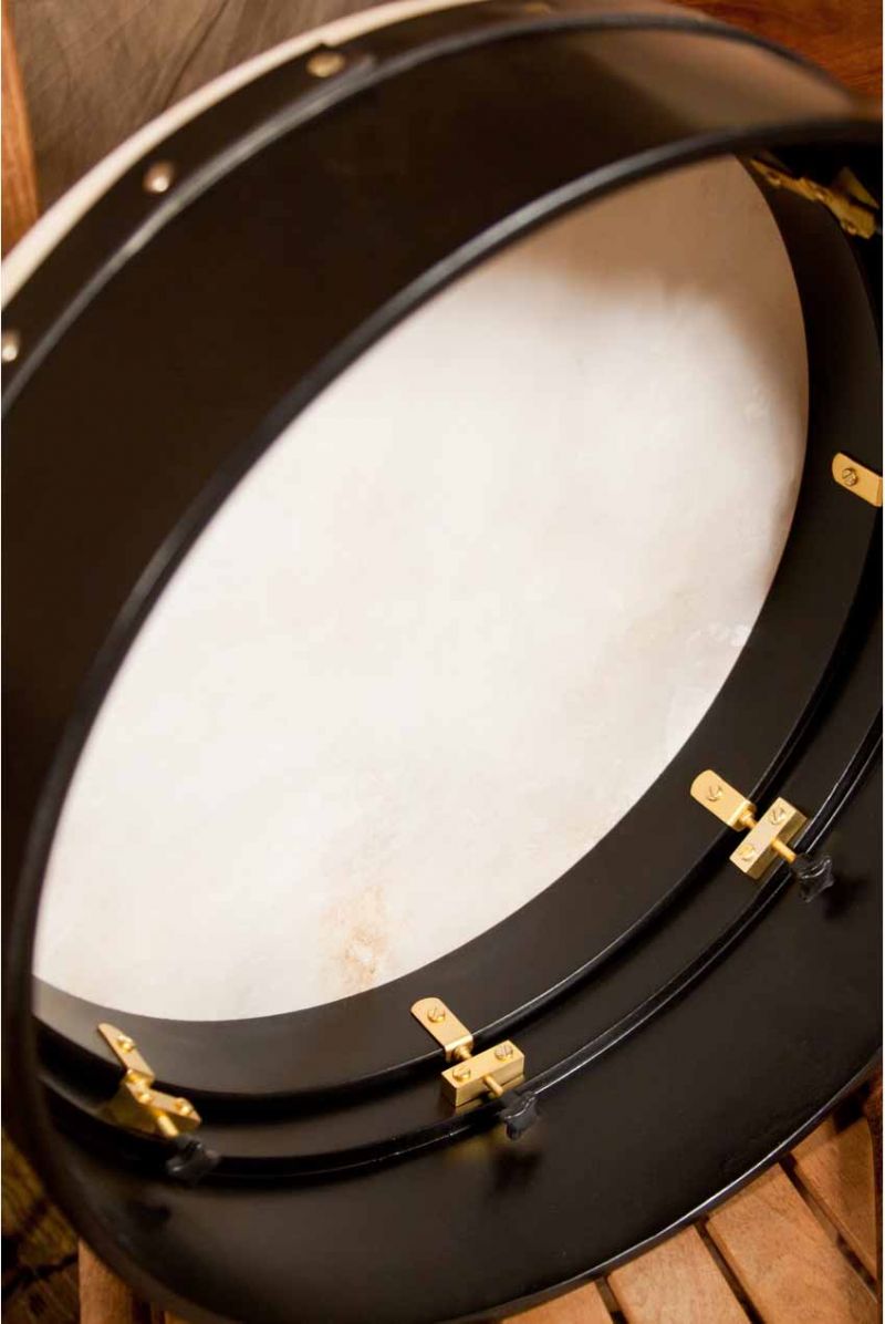 Roosebeck Tunable Ply Bodhran 16-By-5-Inch - Black