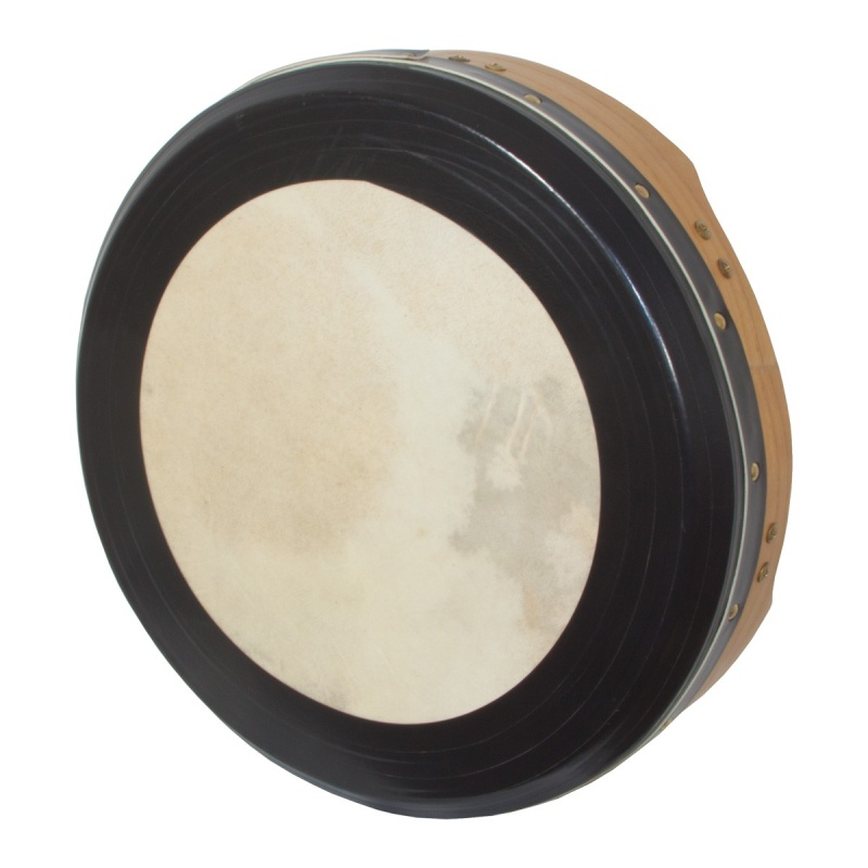Roosebeck Tunable Mulberry Bodhran T-Bar 14-By-3.5-Inch, With Dampening Ring