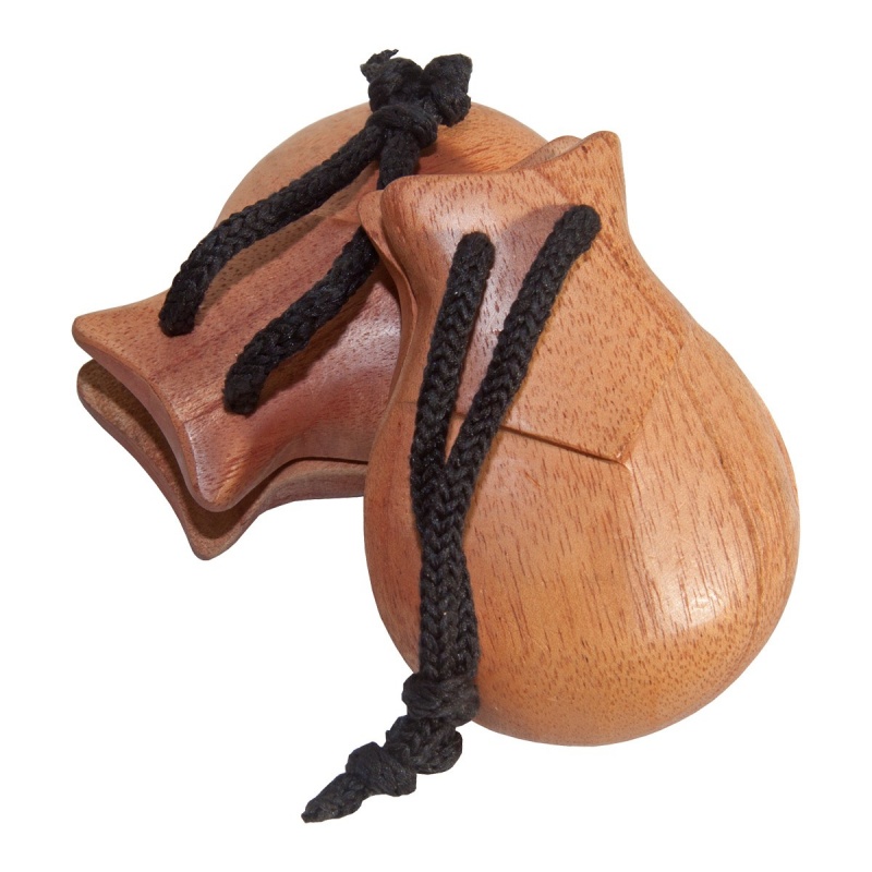 Dobani Red Cedar Castanets 2.63-Inch - Pair