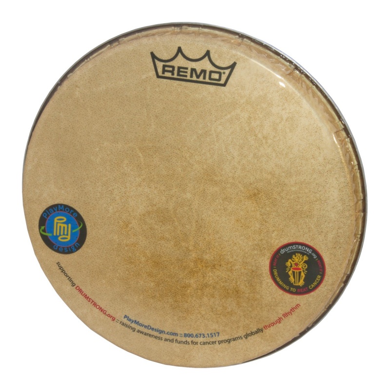Remo Skyndeep Doumbek Head 10-Inch X 3/4-Inch - M5 Type, Playmore And Drumstrong