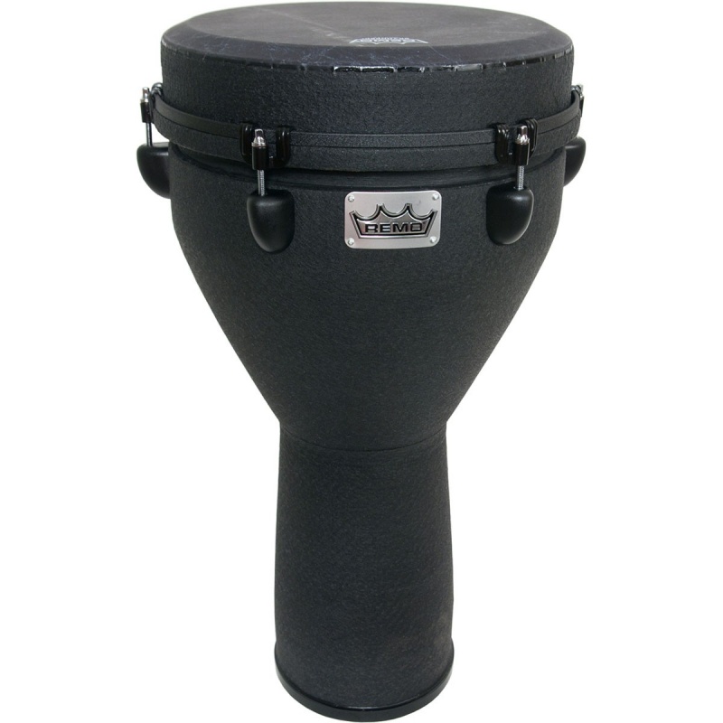 Remo Key-Tuned Djembe 14-By-25-Inch - Black Earth