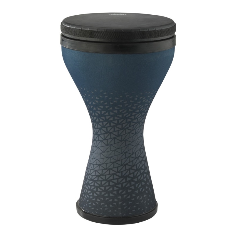 Remo Festival Doumbek, Pre-Tuned, 10" Diameter, 17.5" Height, Royal Blue