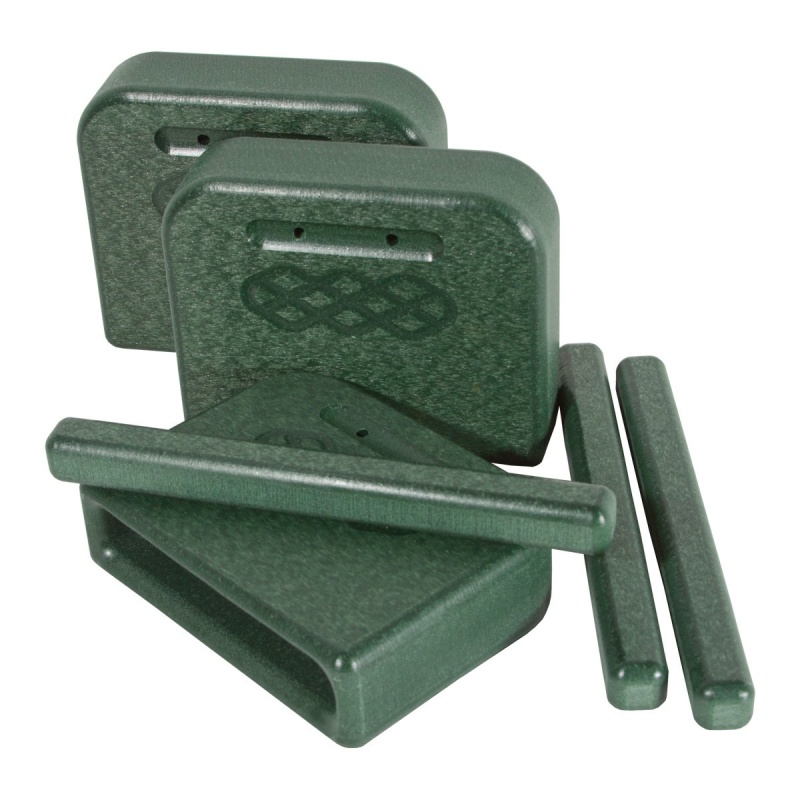 Ensoul Eco Tone Blocks With Strikers (Set Of 3) - Green