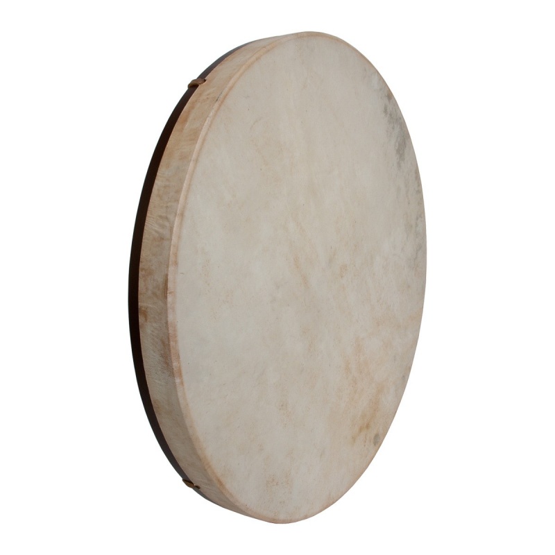 Dobani Pretuned Goatskin Head Wood Frame Drum With Beater 22-By-2-Inch