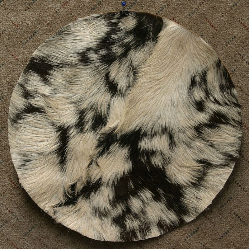 Goatskin With Hair 22-Inch - Thin