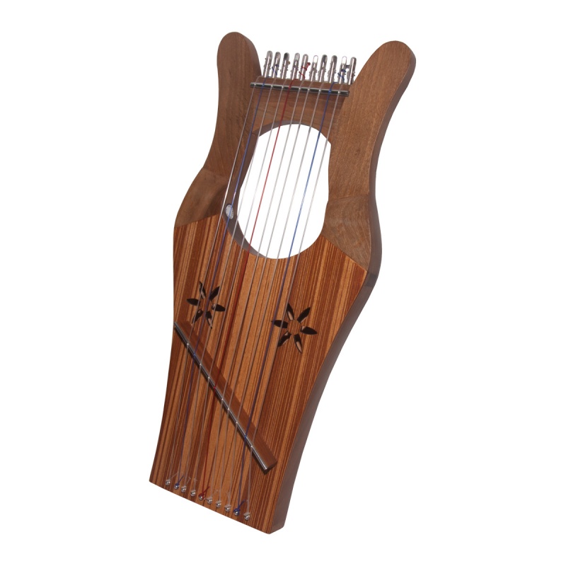 Roosebeck Mini Kinnor Harp - Walnut
