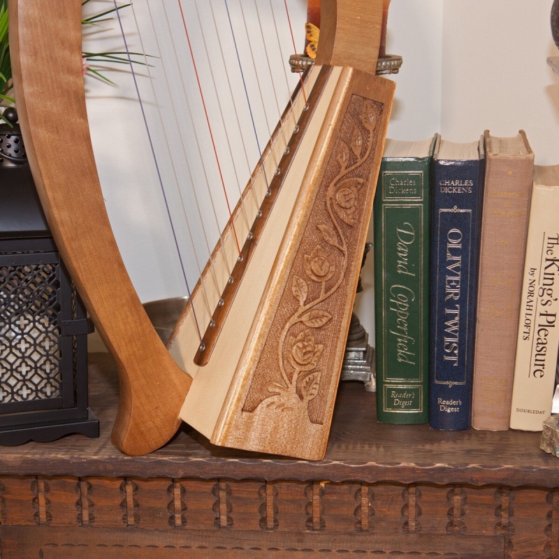 Roosebeck Walnut Baby Harp 12-String *Blemished