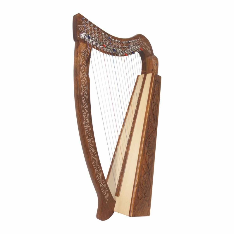 Roosebeck Pixie Harp 19-String Chelby Levers