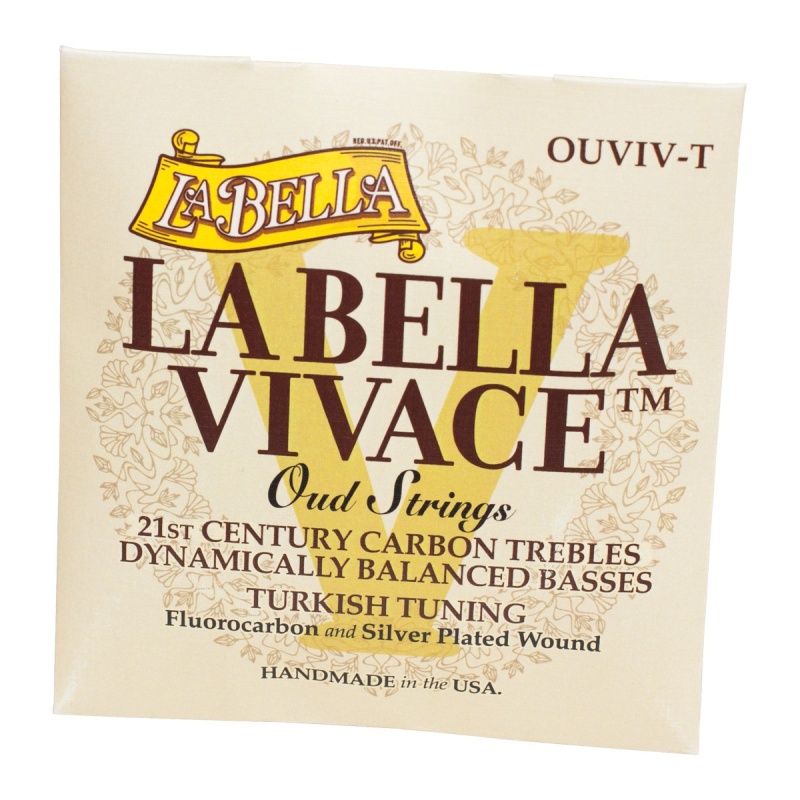 La Bella Vivace Oud Strings, Turkish Tuning
