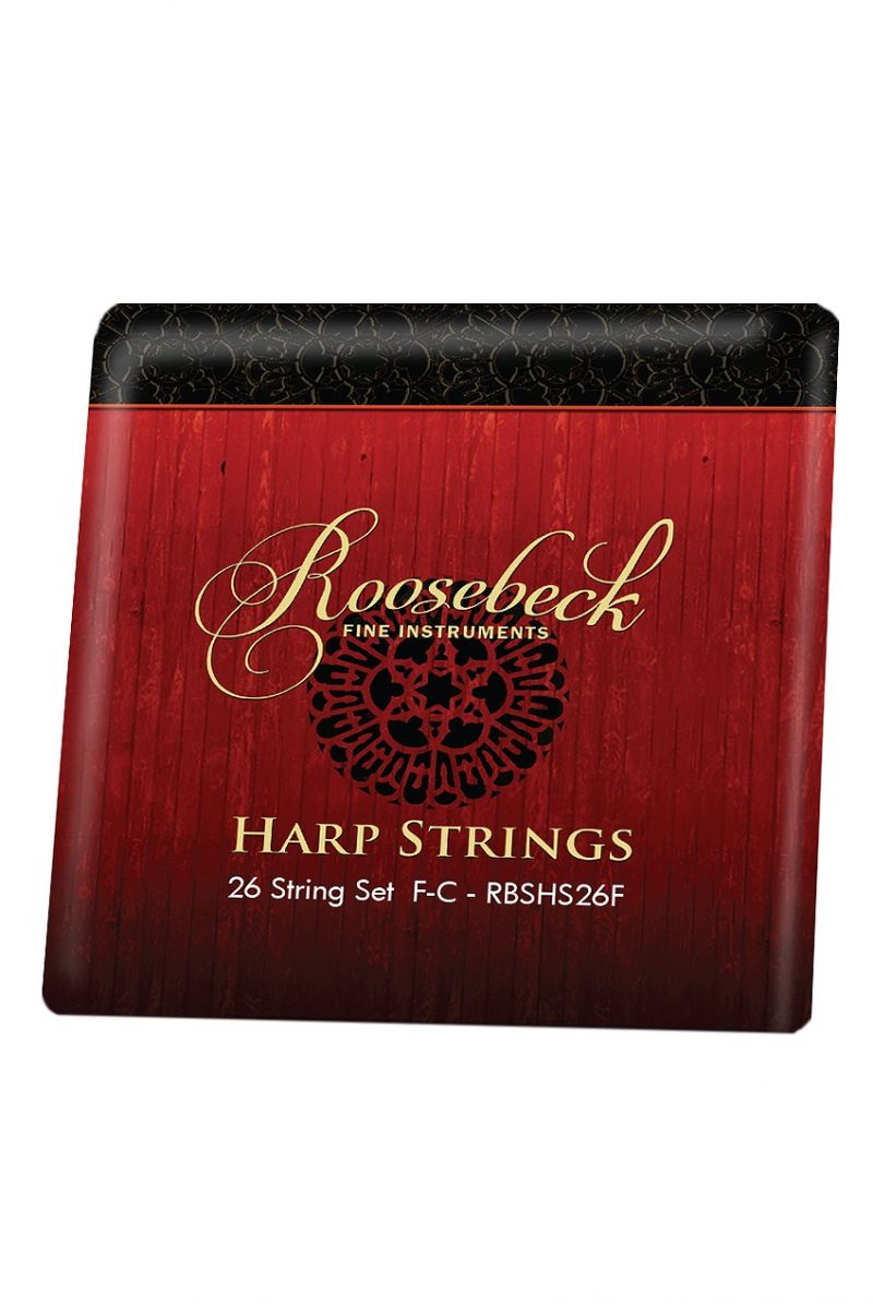 Roosebeck Harp 26-String Set F - c