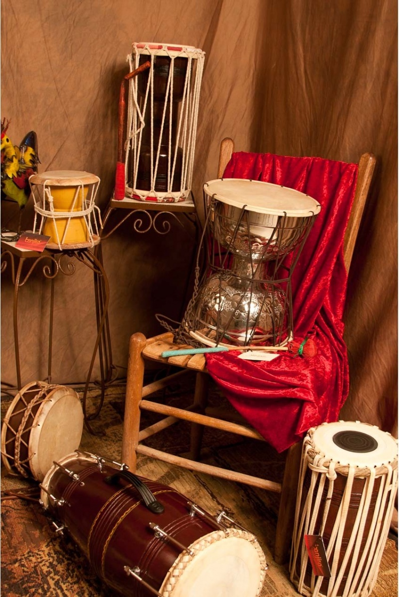 Mid-East Talking Drum 10-By-13-Inch