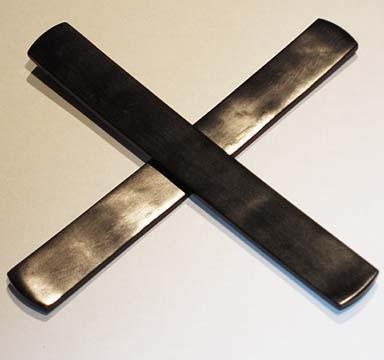 Flat World Musical Rhythm Bones Ebony Pair