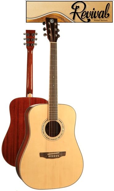 Revival Sitka Spruce Mahogany Dreadnought Guitar