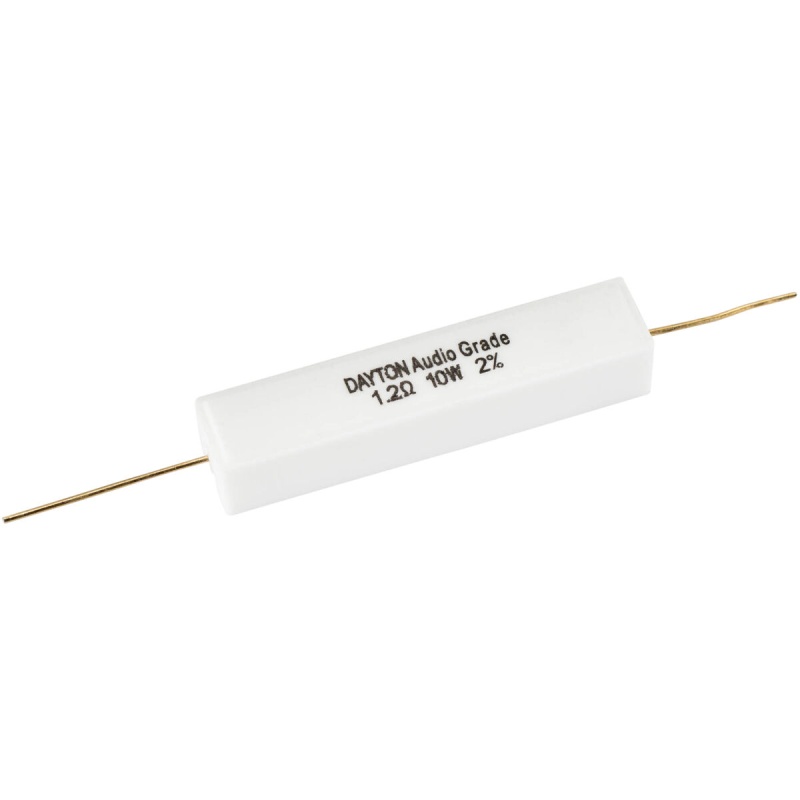 Dayton Audio Dnr-1.2 1.2 Ohm 10W Precision Audio Grade Resistor