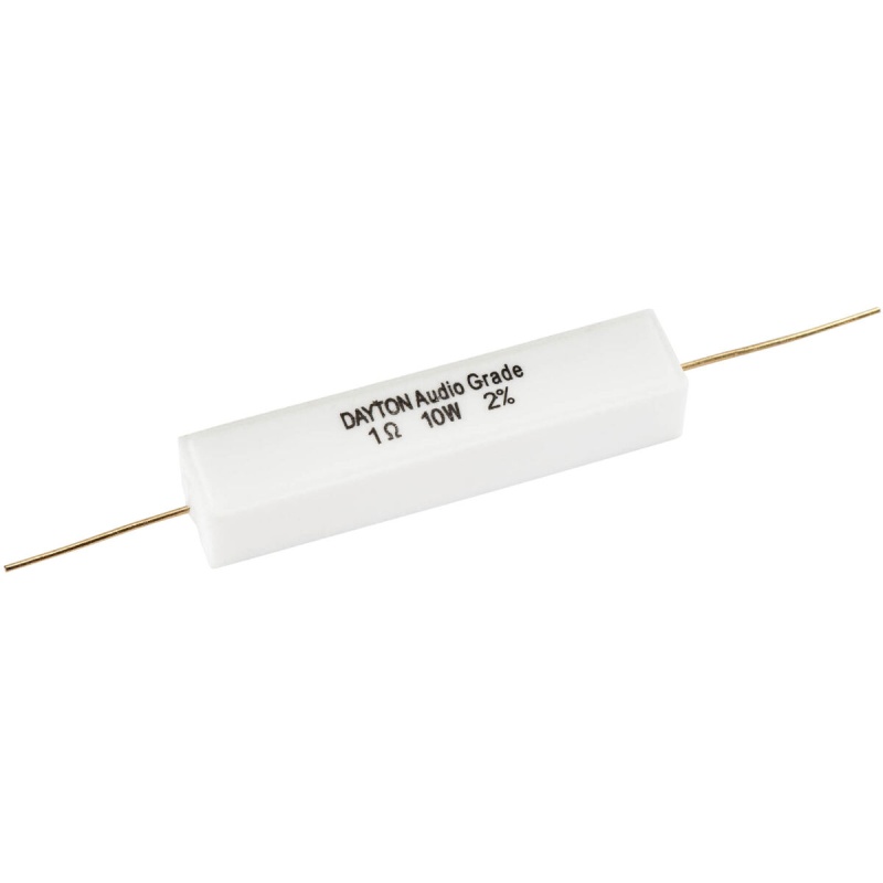 Dayton Audio Dnr-1.0 1 Ohm 10W Precision Audio Grade Resistor