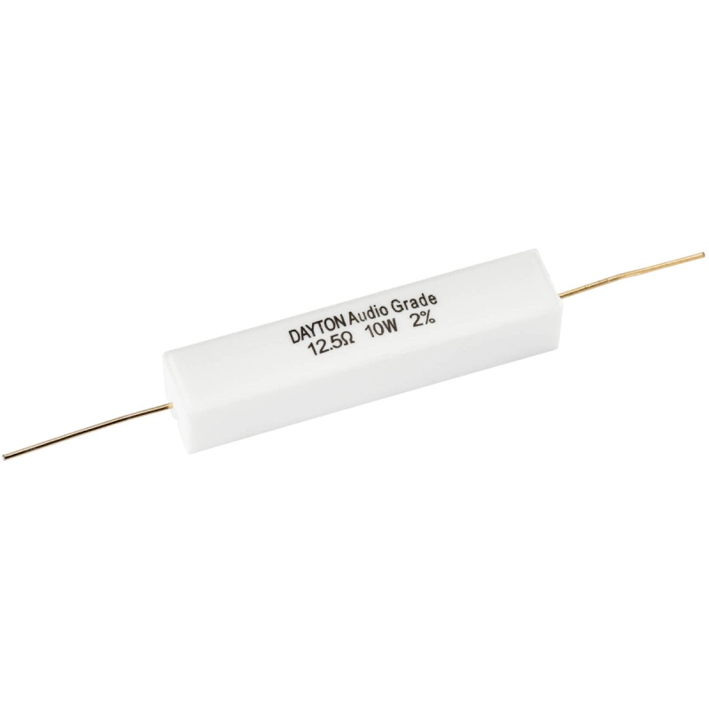 Dayton Audio Dnr-12.5 12.5 Ohm 10W Precision Audio Grade Resistor
