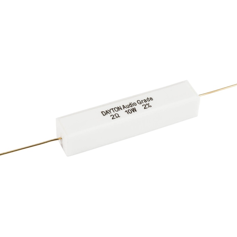 Dayton Audio Dnr-2.0 2 Ohm 10W Precision Audio Grade Resistor
