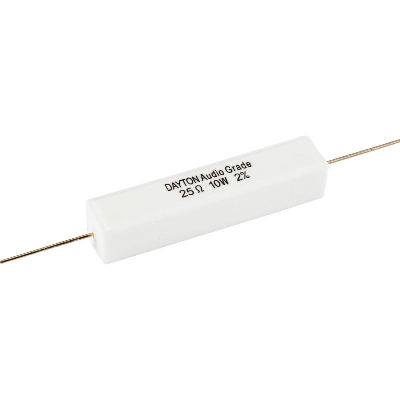 Dayton Audio Dnr-25 25 Ohm 10W Precision Audio Grade Resistor