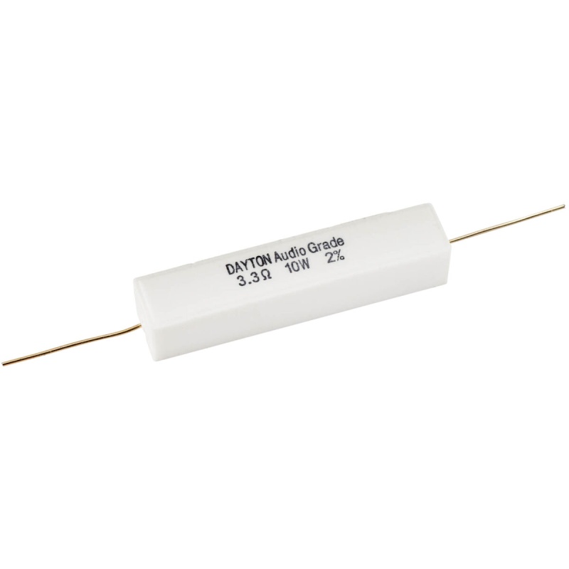 Dayton Audio Dnr-3.3 3.3 Ohm 10W Precision Audio Grade Resistor