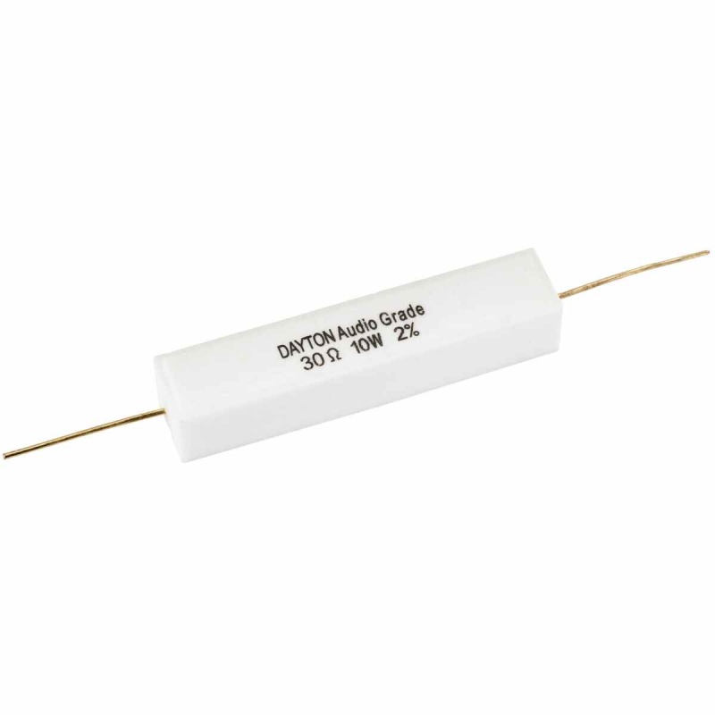 Dayton Audio Dnr-30 30 Ohm 10W Precision Audio Grade Resistor