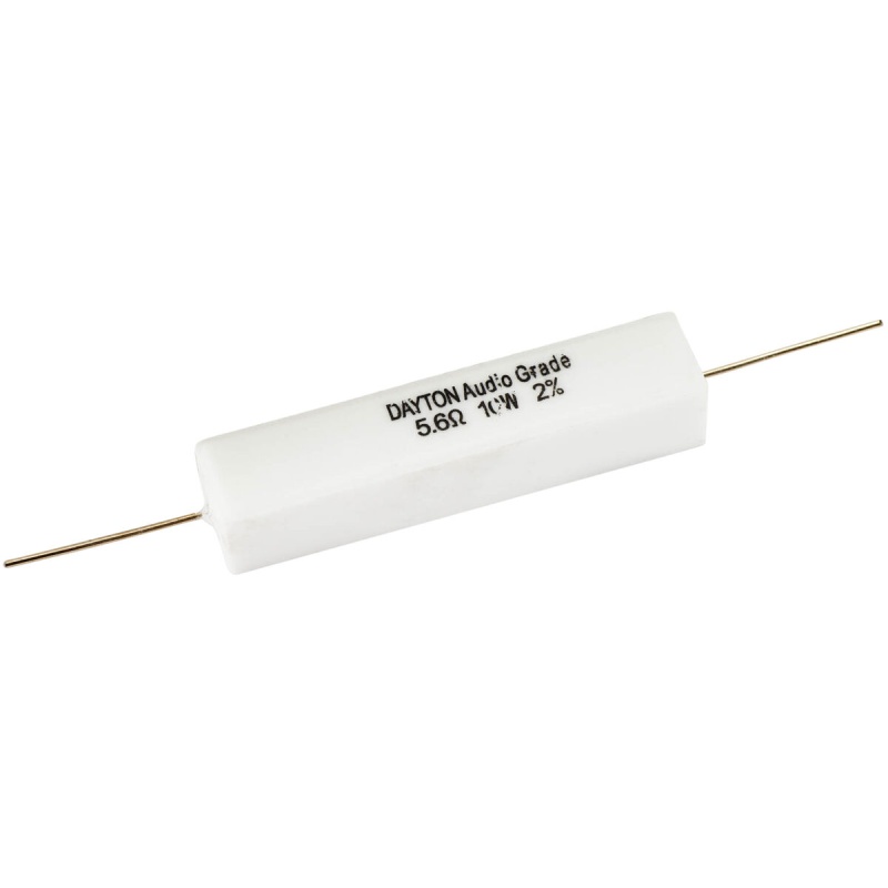 Dayton Audio Dnr-5.6 5.6 Ohm 10W Precision Audio Grade Resistor