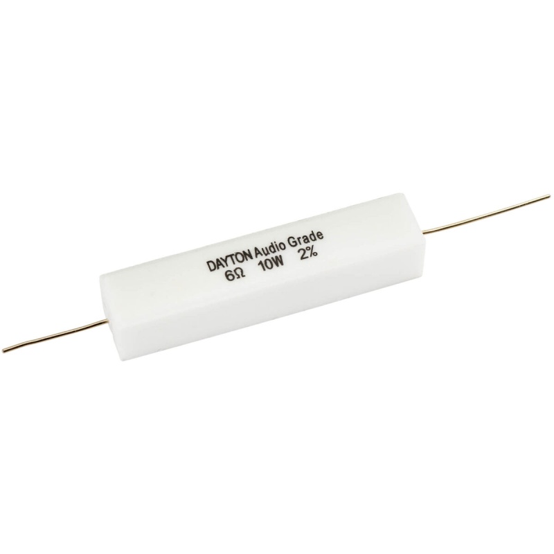 Dayton Audio Dnr-6.0 6 Ohm 10W Precision Audio Grade Resistor