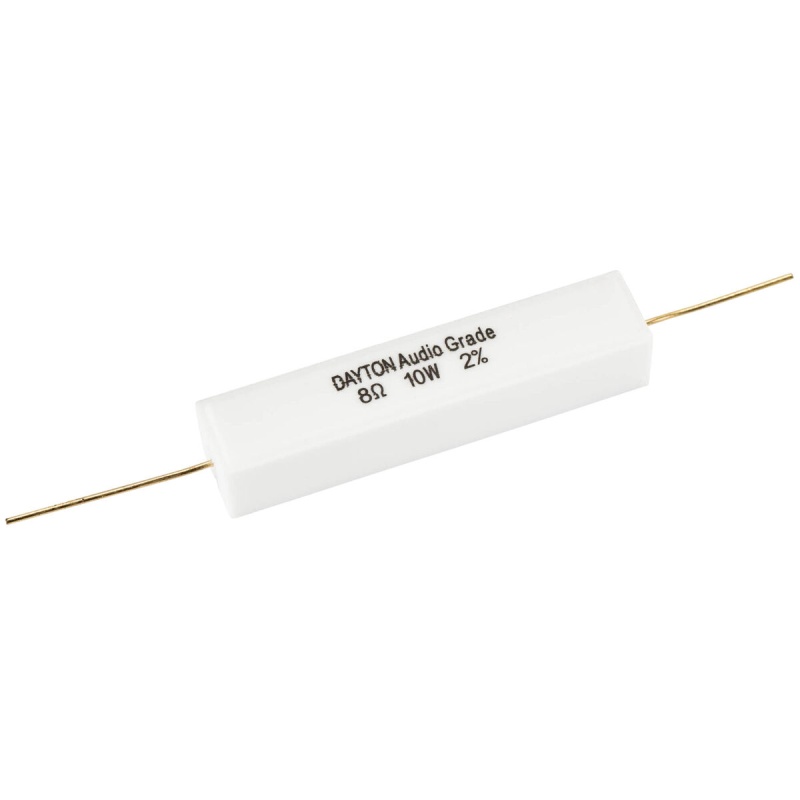 Dayton Audio Dnr-8.0 8 Ohm 10W Precision Audio Grade Resistor