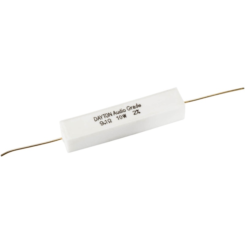 Dayton Audio DNR-9.1 9.1 Ohm 10W Precision Audio Grade Resistor