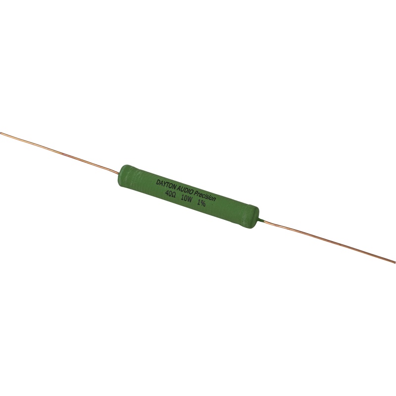 Dayton Audio Dpr10-40.0 40 Ohm 10 Watt Precision 1% Audio Grade Resistor