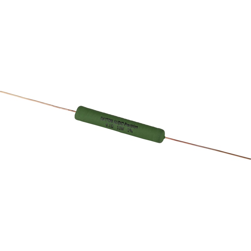 Dayton Audio Dpr10-9.1 9.1 Ohm 10 Watt Precision 1% Audio Grade Resistor