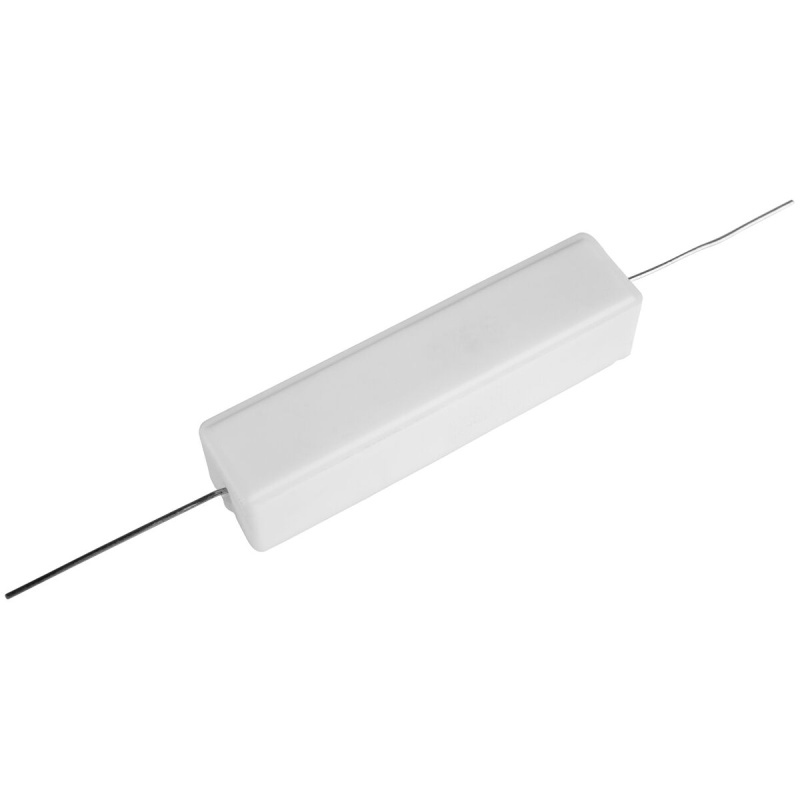 8 Ohm 20W Wire Wound Resistor Axial Lead Ceramic Cement 10%