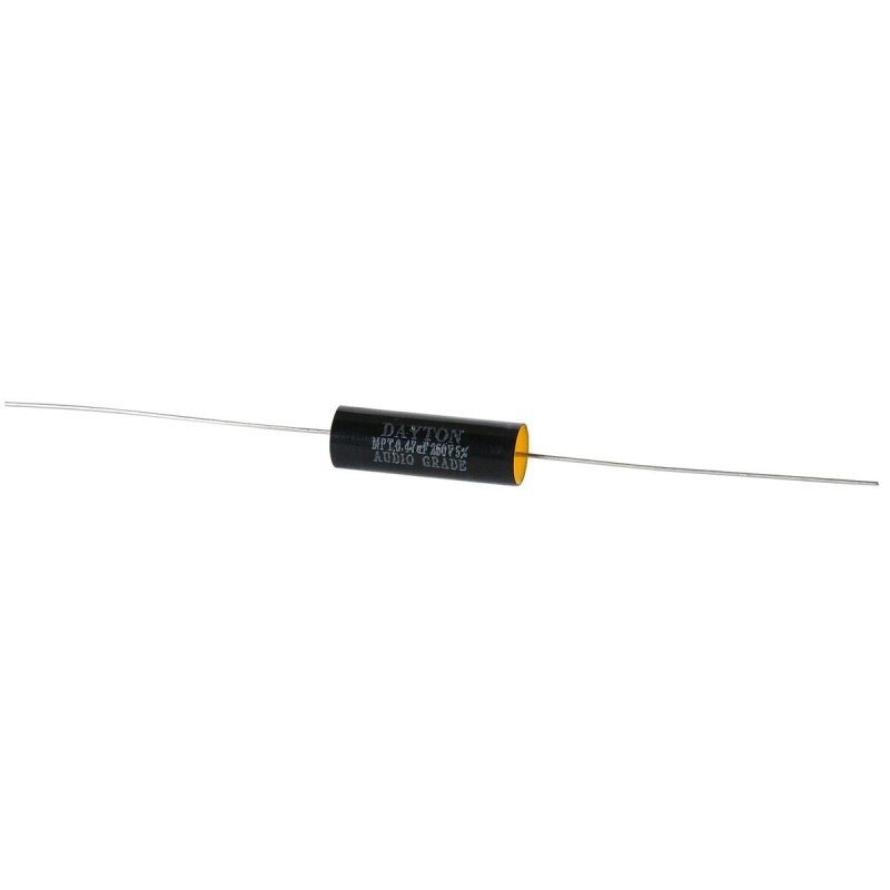Dayton Audio Dmpc-0.47 0.47Uf 250V Polypropylene Capacitor