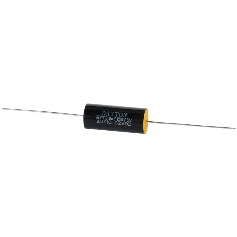 Dayton Audio Dmpc-2.0 2.0Uf 250V Polypropylene Capacitor