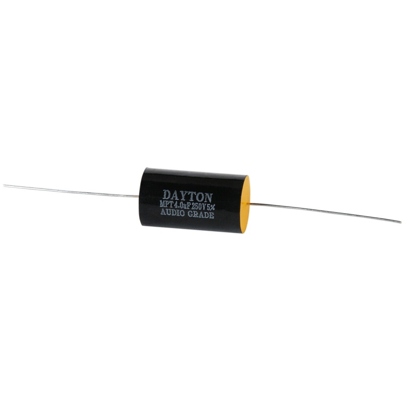 Dayton Audio Dmpc-4.0 4.0Uf 250V Polypropylene Capacitor