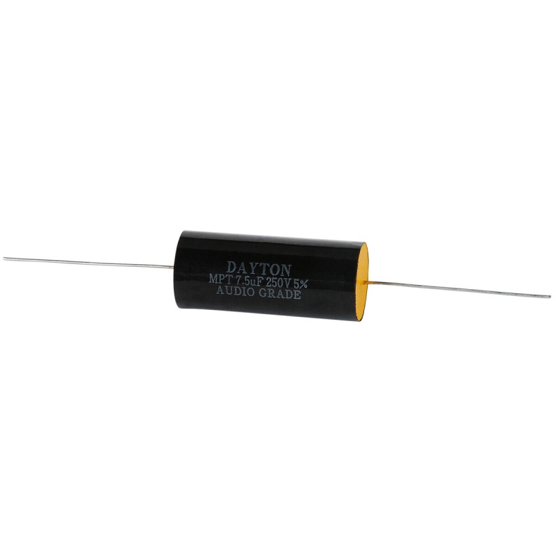 Dayton Audio Dmpc-7.5 7.5Uf 250V Polypropylene Capacitor