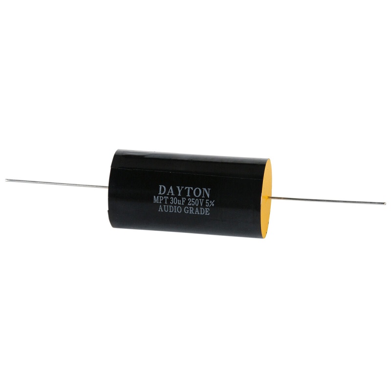 Dayton Audio Dmpc-30 30Uf 250V Polypropylene Capacitor