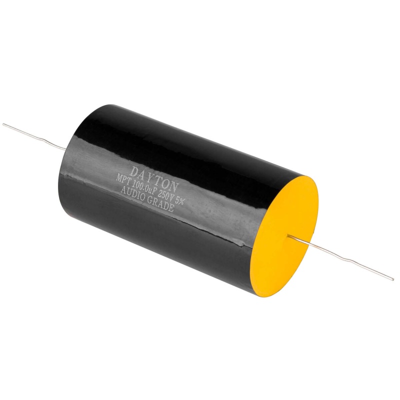 Dayton Audio Dmpc-100 100Uf 250V Polypropylene Capacitor