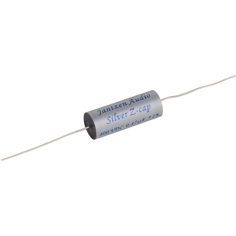 Jantzen Audio 0.47Uf 800V Silver Z-Cap Crossover Capacitor