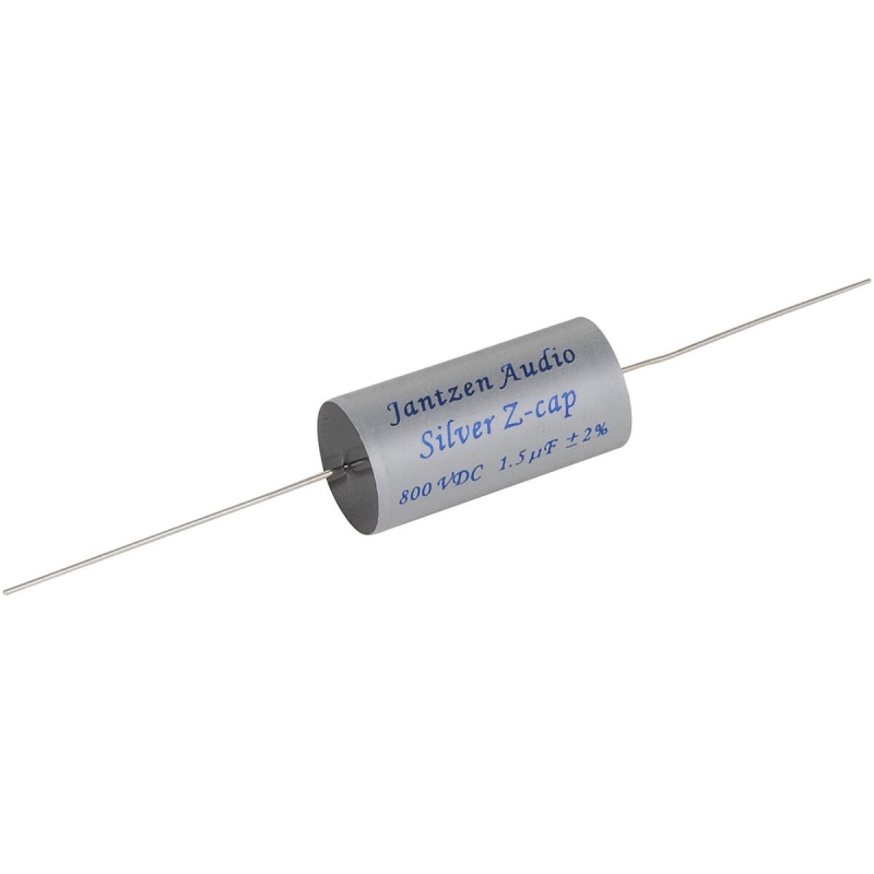 Jantzen Audio 1.5Uf 800V Silver Z-Cap Crossover Capacitor
