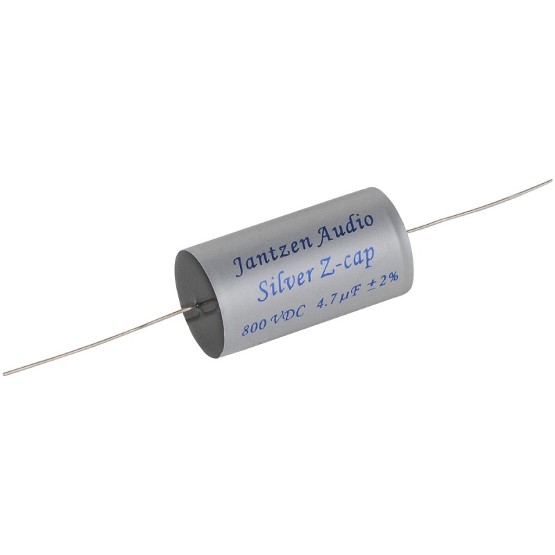 Jantzen Audio 4.7Uf 800V Silver Z-Cap Crossover Capacitor