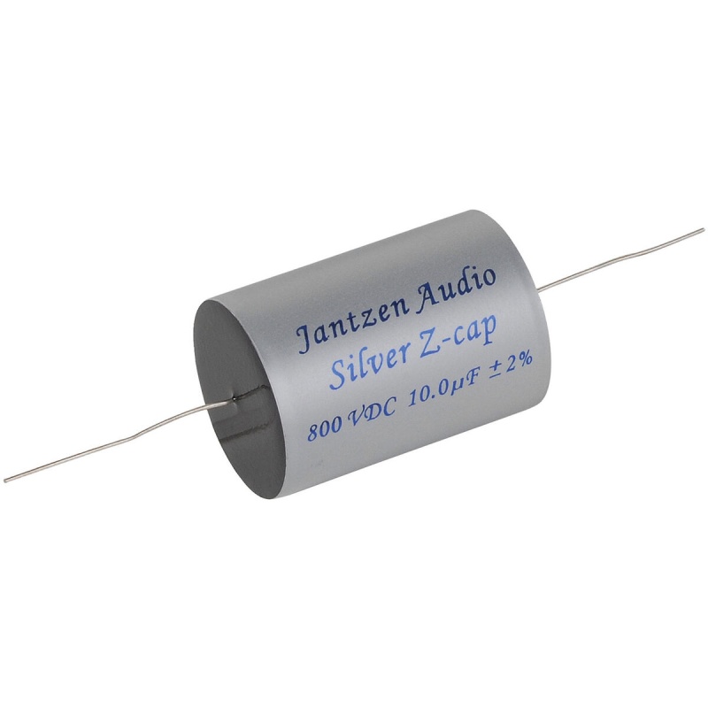 Jantzenaudio 10Uf 800V Silver Z-Cap Crossover Capacitor