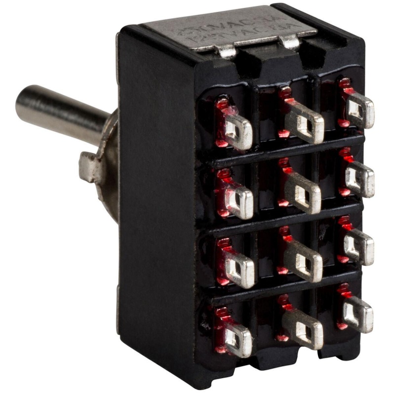 4Pdt Mini Toggle Switch
