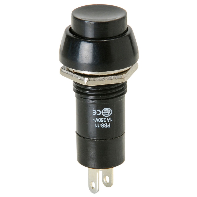 Momentary N.O. Round Push Button Switch 3A 125v