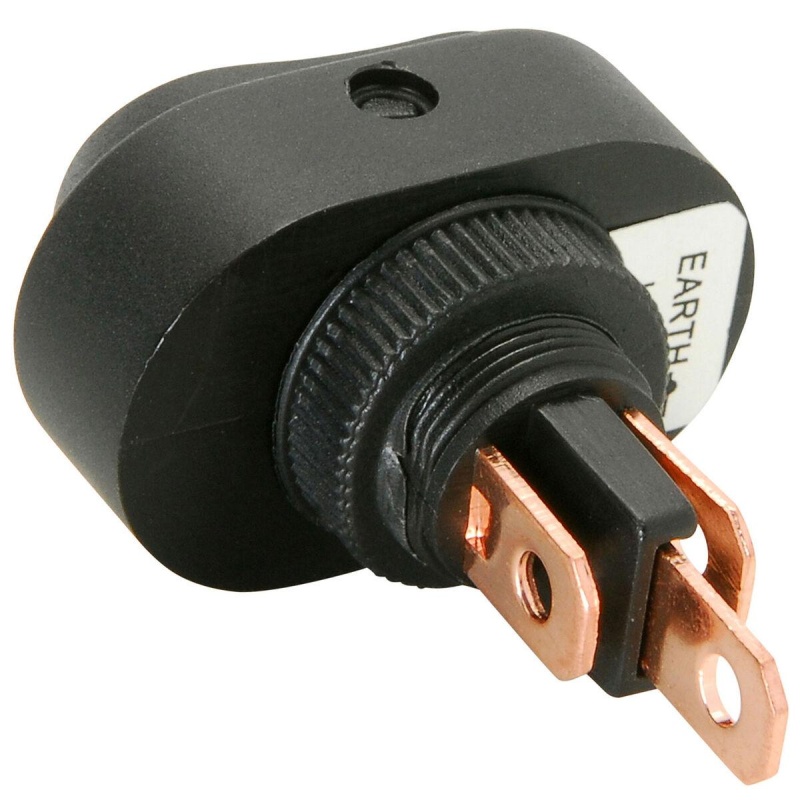 Parts Express Spst Automotive Rocker Switch W/Blue Led 12v
