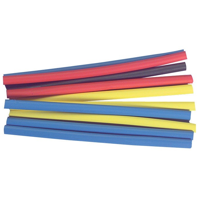 3Mm Heat Shrink Tubing 3:1 Red 6" X 8 Pcs