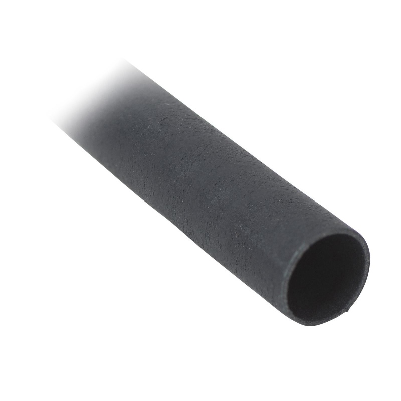 1/4" Heat Shrink Tubing 3:1 With Adhesive -Black 4 Ft