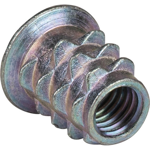 Parts Express Hex Drive M6 Barbed Body Insert Nuts 20 Pcs