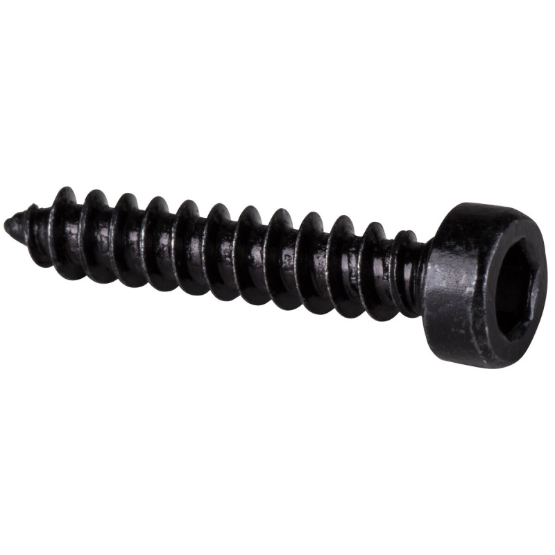 M3 X 16Mm Cap Head Wood Screws Black 100 Pcs
