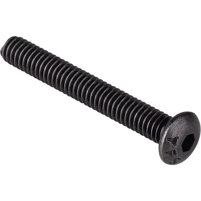 #8-32 X 1-1/4" Button Socket Head Black Oxide Screws 10-Pack